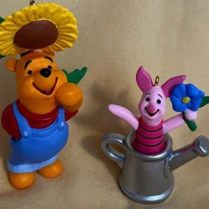 Winnie the Pooh Hallmark Ornaments - set of 3